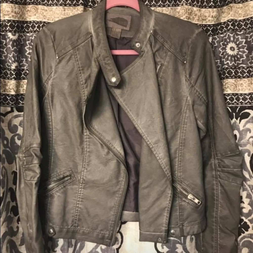 Women’s leather dress jacket